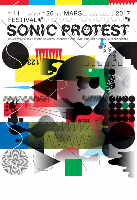 Affiche Festival Sonic Protest 2017
