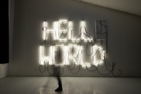 Œuvre Hello World Fabien Léaustic