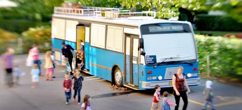 Bus spectacle Momix le grand Voyage